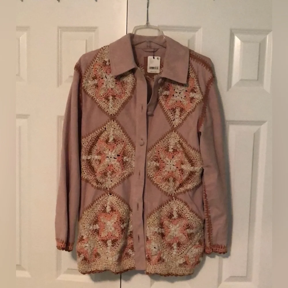Free People We The Free Corina Crochet Jacket - NWT and Never Worn - Picture 1 of 6